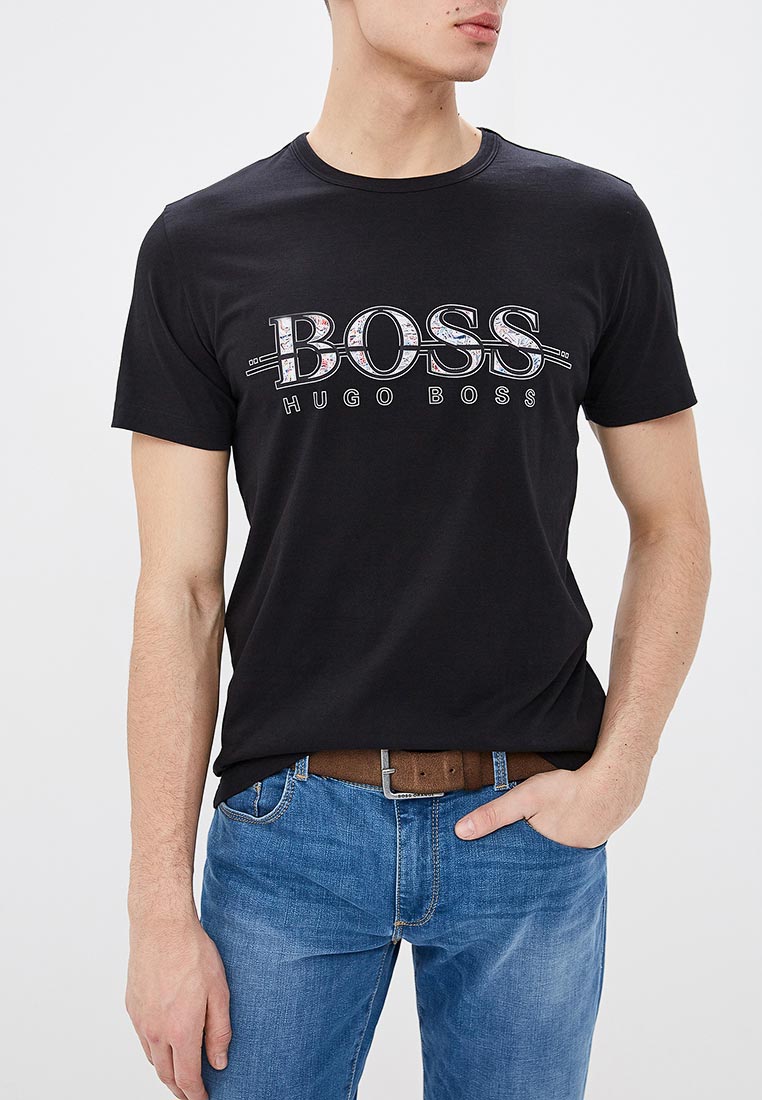 Футболки хуго босс. Футболка Boss Hugo Boss. Футболка Hugo Boss Black. Футболка Hugo Boss мужская черная. Футболка Хуго босс мужские.