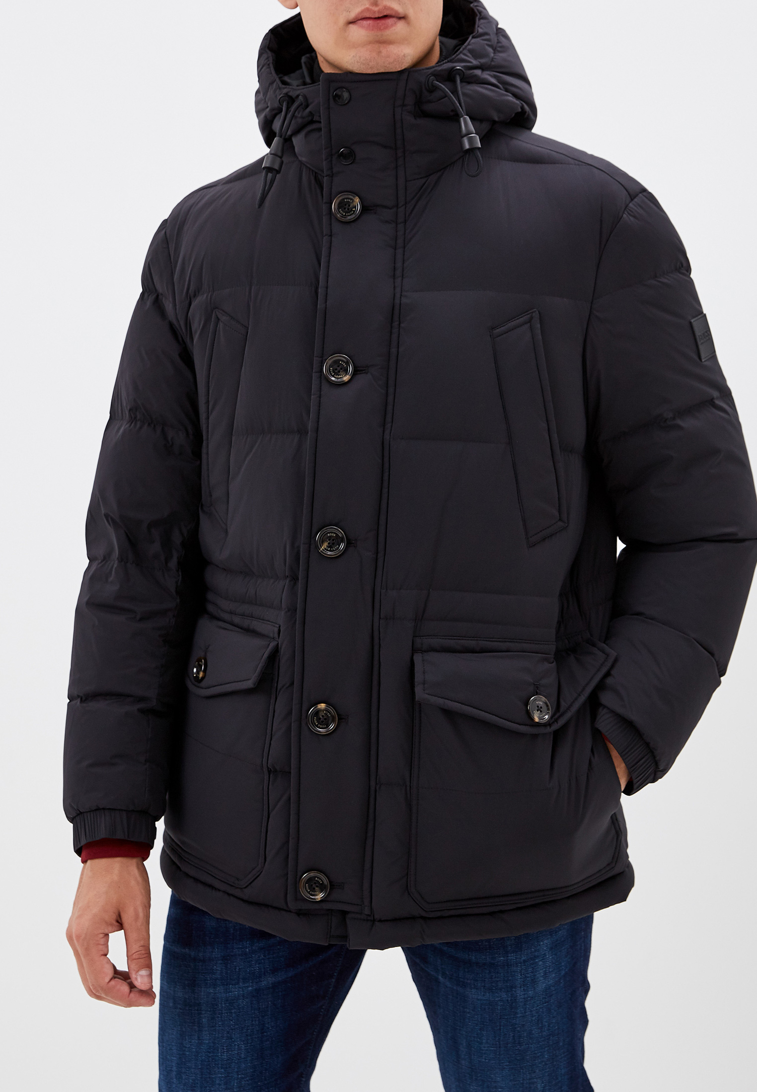 пуховик hugo мужской