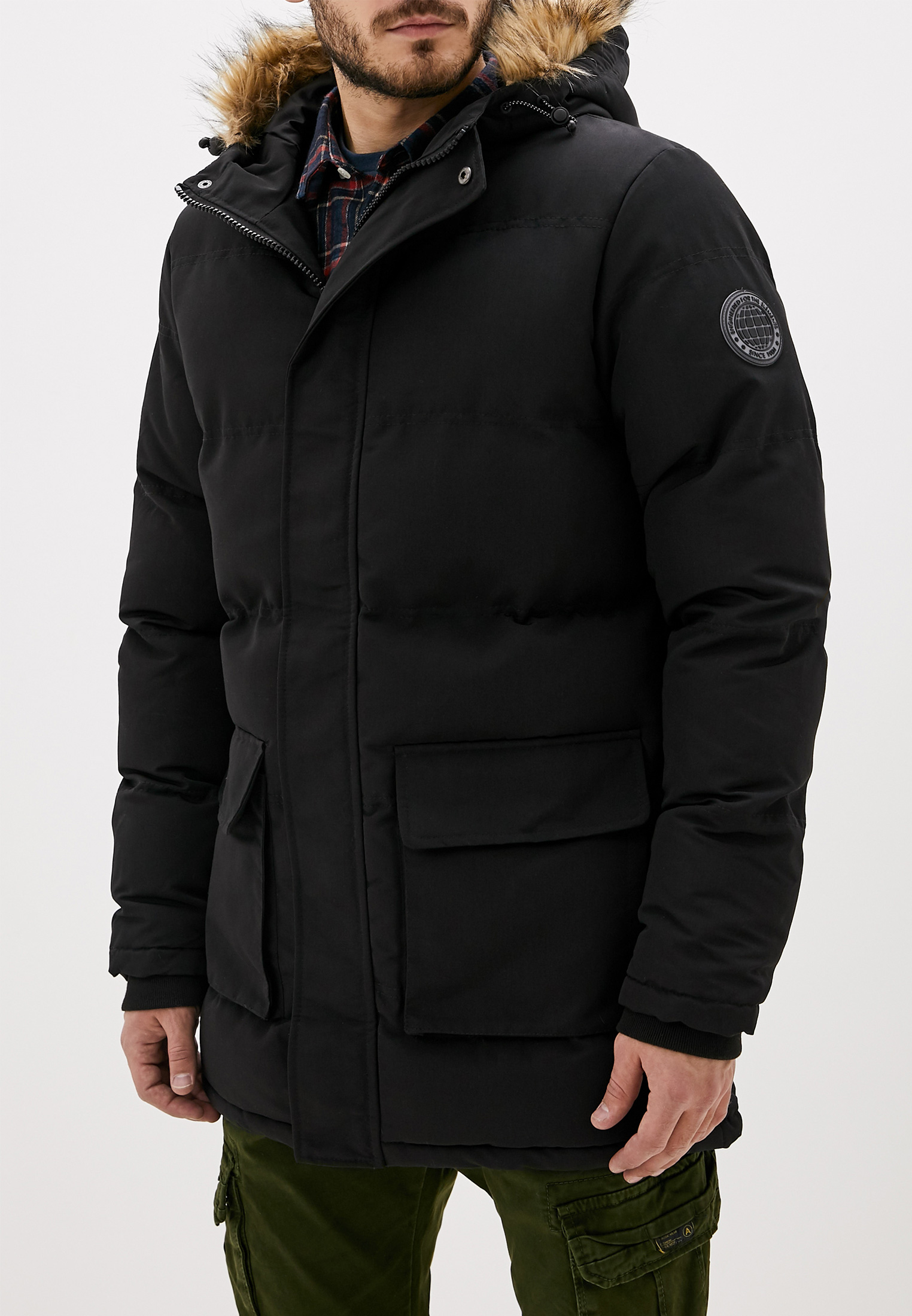 Куртка утепленная Burton Menswear London, цвет: черный, BU014EMHENO6 ...