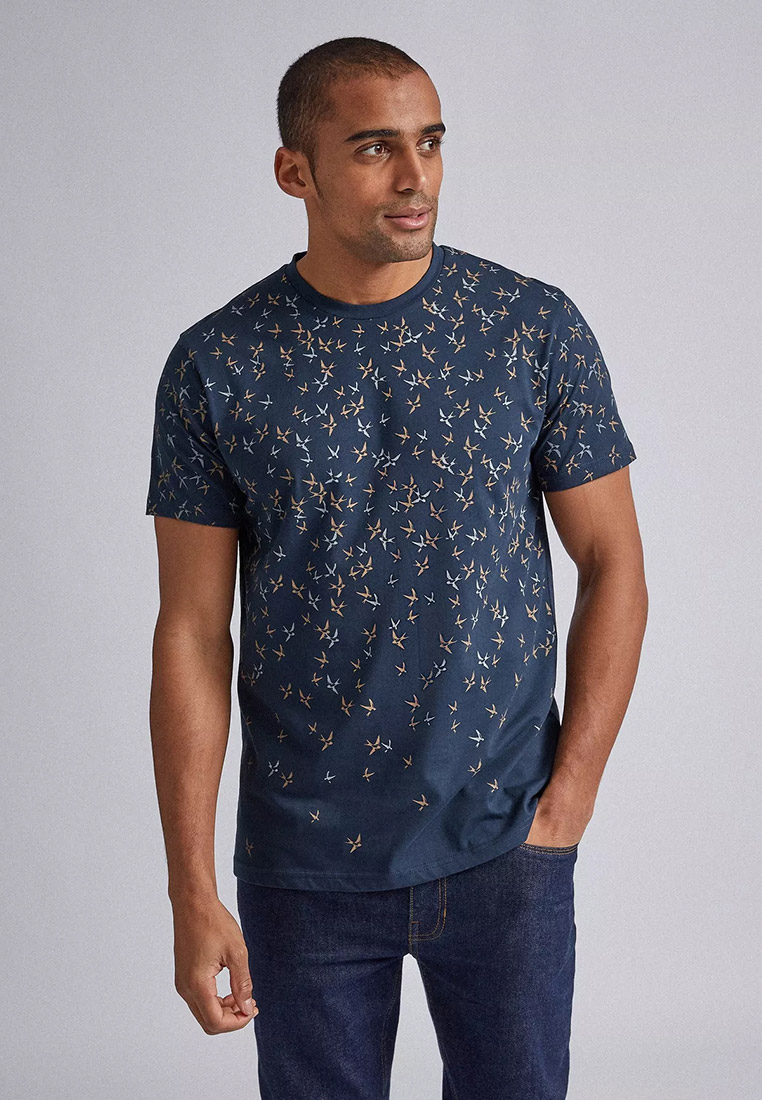 Футболка Burton Menswear London, цвет: синий, BU014EMIHZG3 — купить в ...