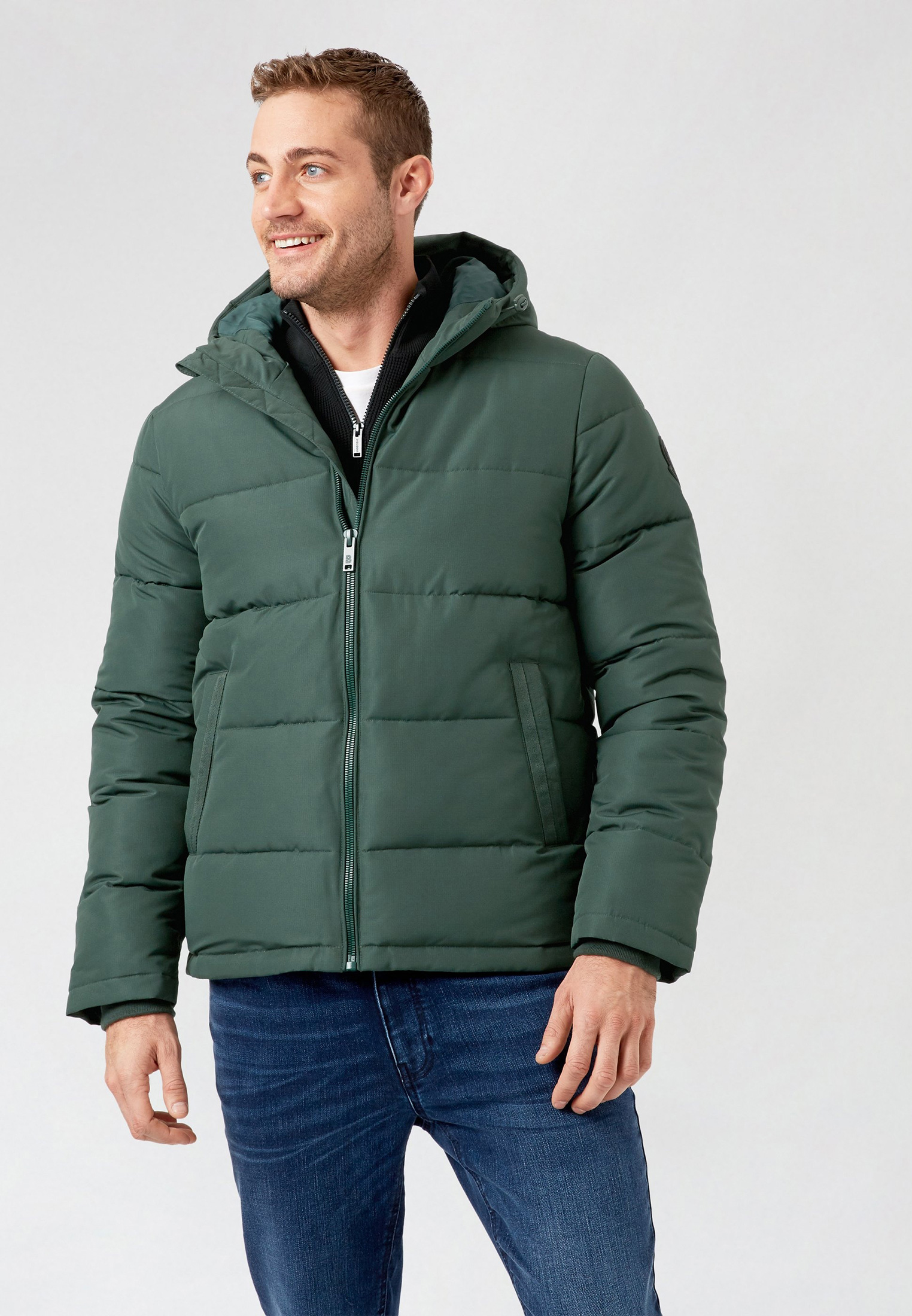 Куртка утепленная Burton Menswear London, цвет: зеленый, BU014EMLDBK8 ...
