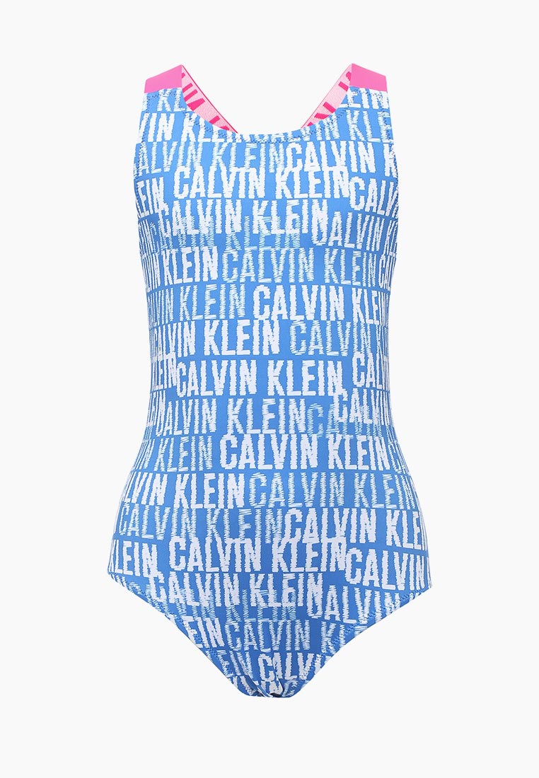 Купальник Calvin Klein, цвет: синий, CA105EGBLIE1 — купить в интернет ...