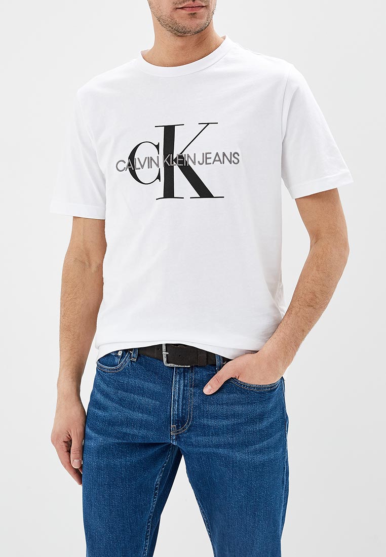 Футболки кельвин кляйн купить. Футболка Calvin Klein Jeans мужская белая 4xl. Футболка белая Кальвин Кельвин Кляйн. Футболка Кельвин Кляйн джинс. CK Calvin Klein футболками мужскими.