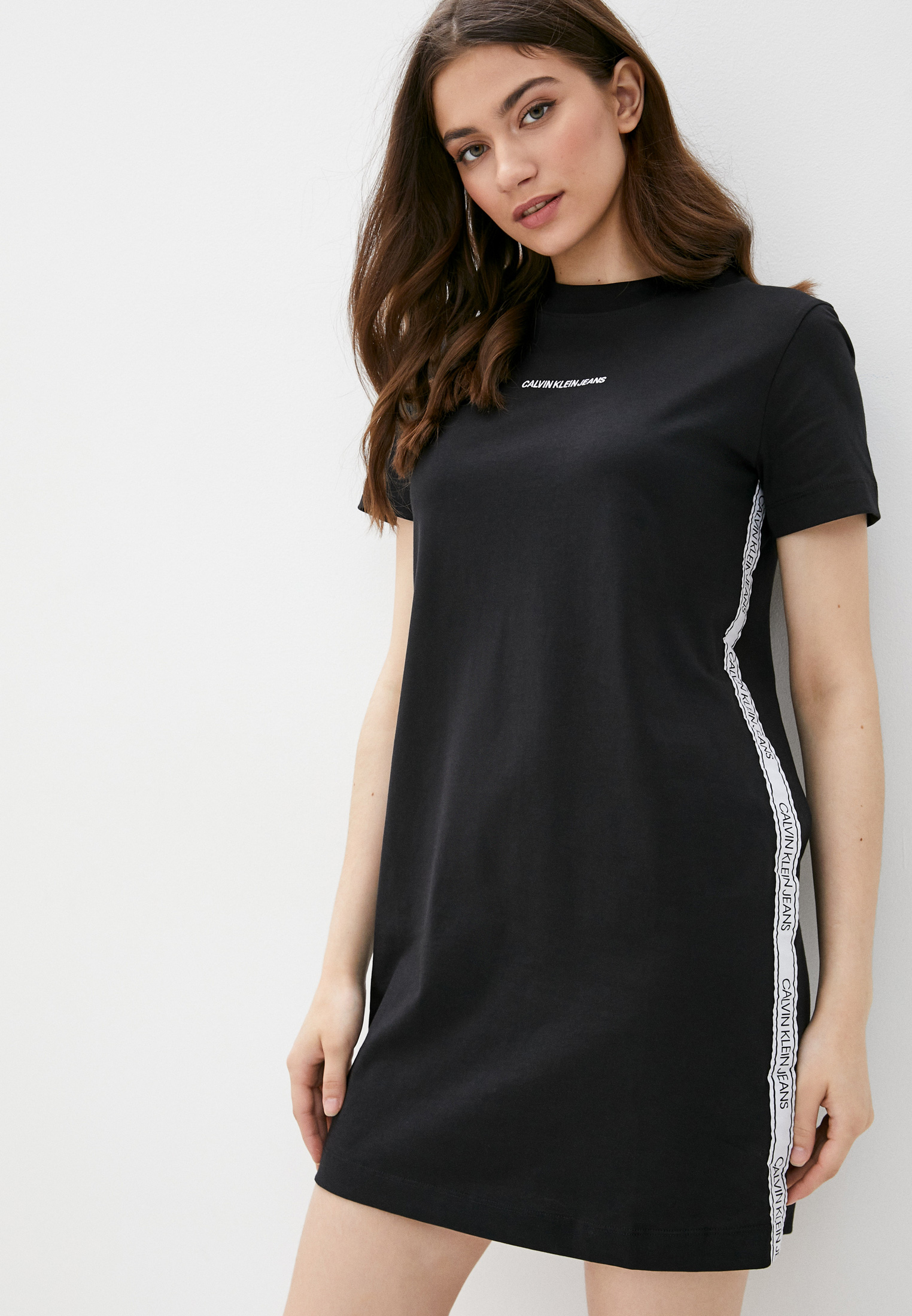 Платье Calvin Klein Jeans, цвет: черный 