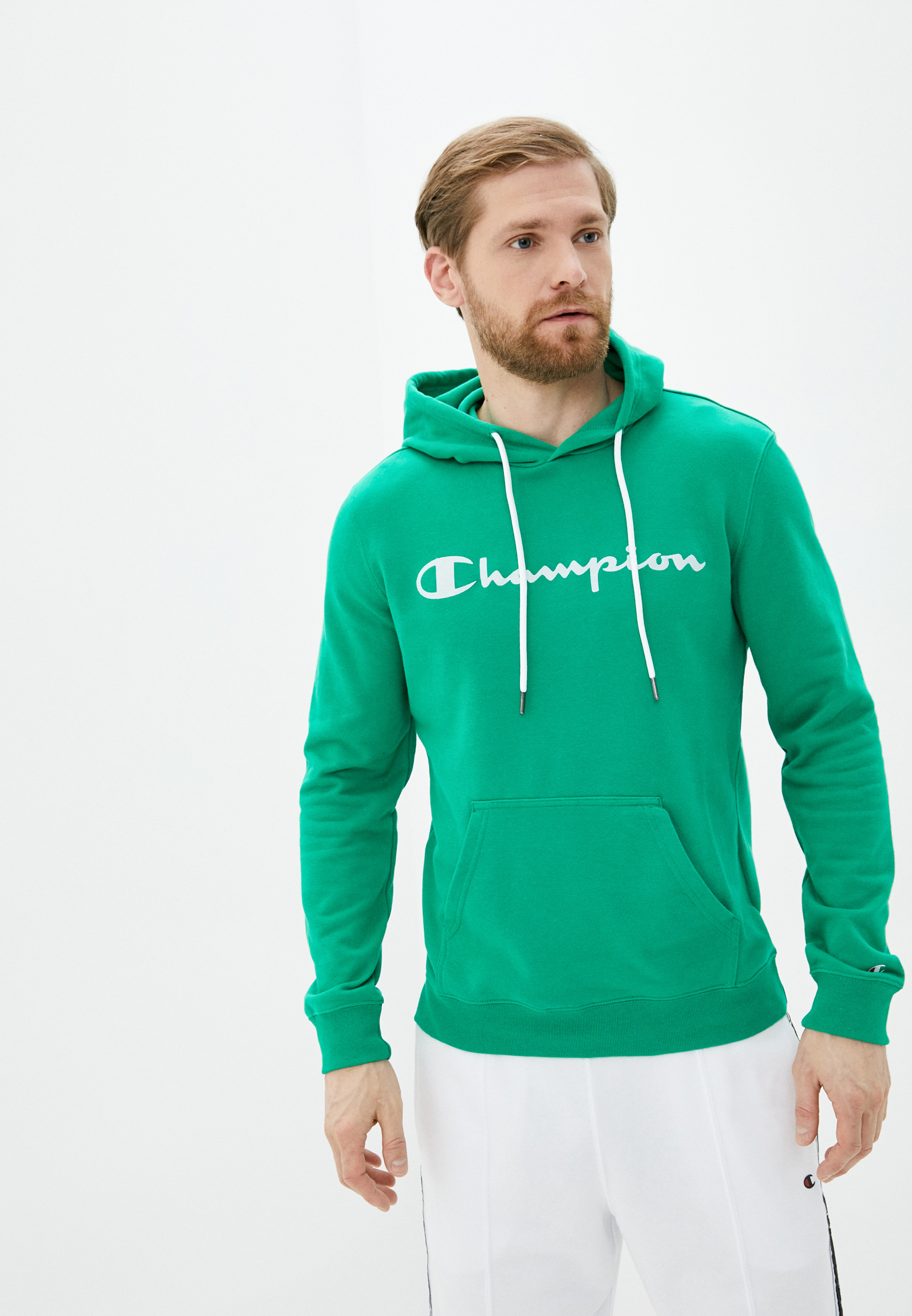 Купить Зеленый Худи Мужской