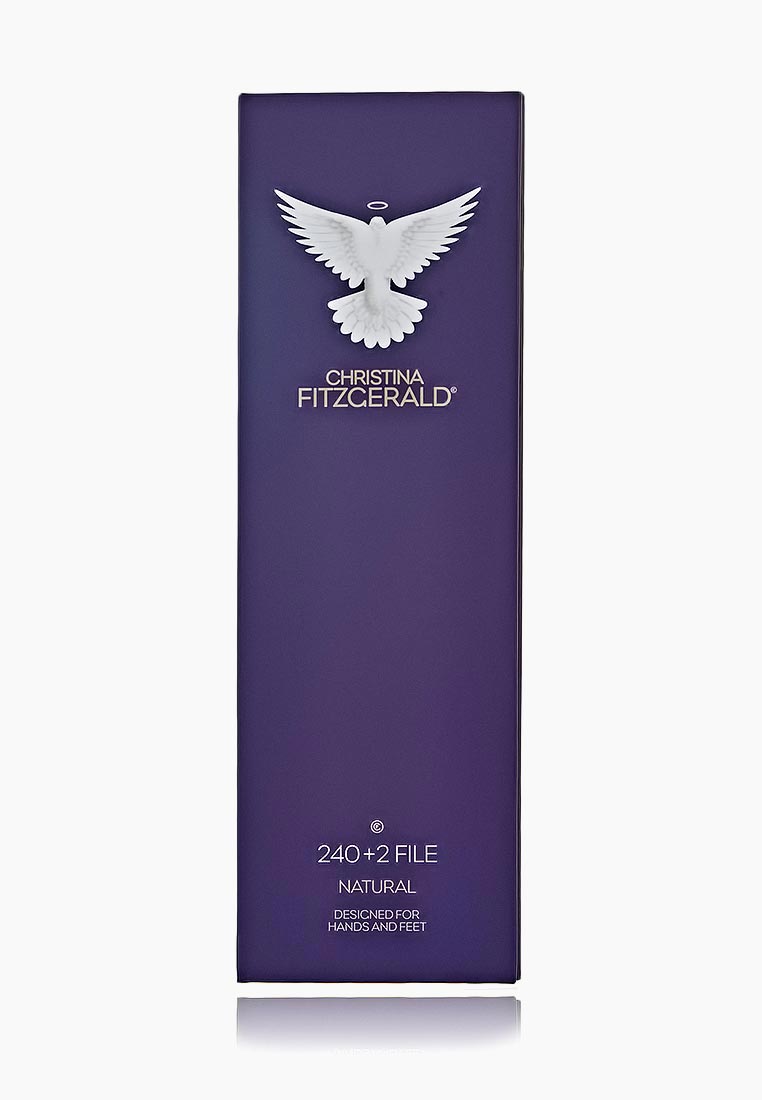 Пилка для ногтей Christina Fitzgerald для натуральных , цвет: белый ...