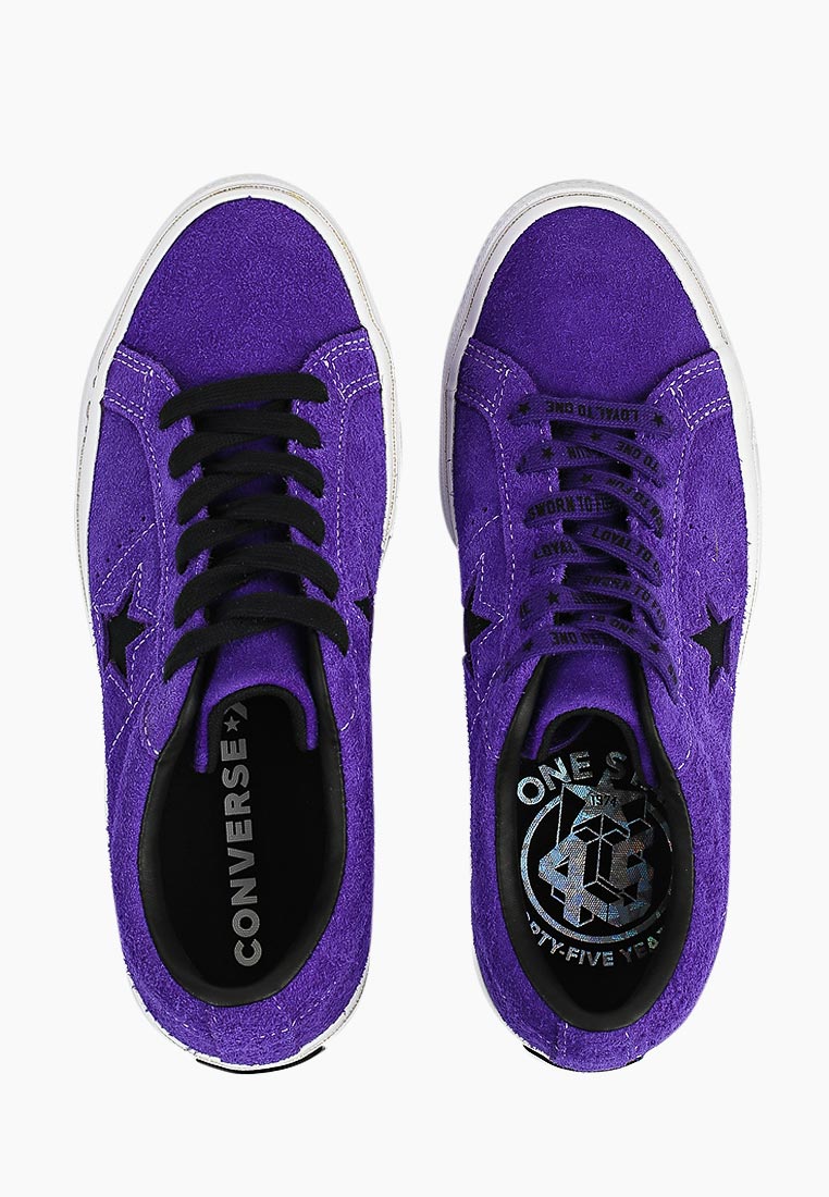 Converse one star ox court purple hotsell