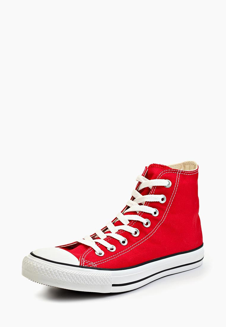Red sneakers converse deals
