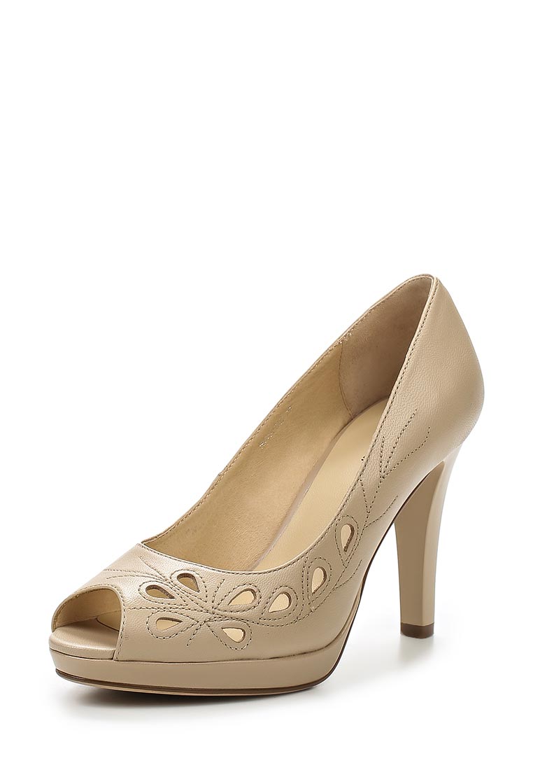 Туфли Бежевые Кожа Купить