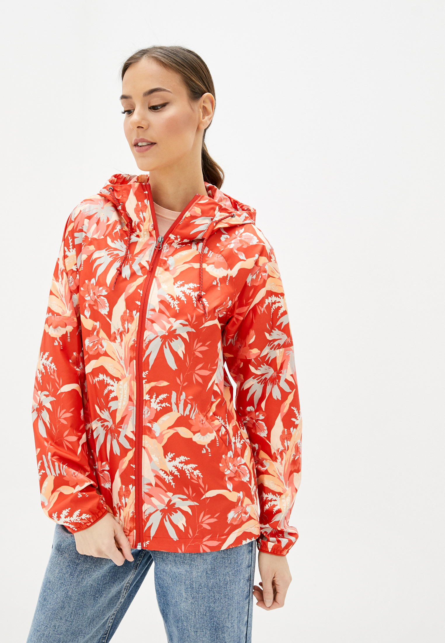 Columbia Cortavientos Side Hill Para Mujer