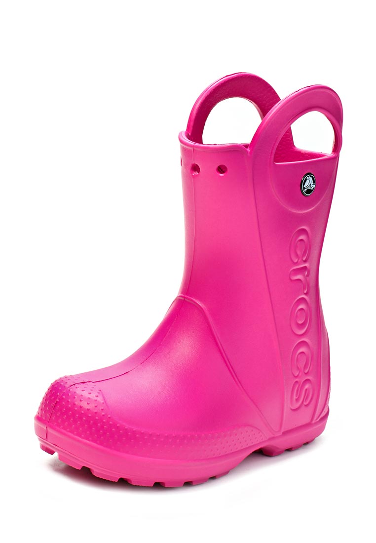 Резиновые сапоги Crocs, цвет: розовый, CR014ACDU521 — купить в интернет ...