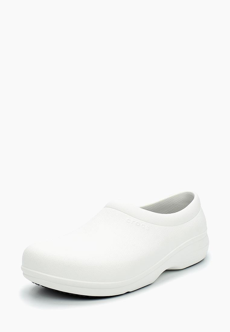 Галоши Crocs, цвет: белый, CR014AUARRD6 — купить в интернет-магазине Lamoda