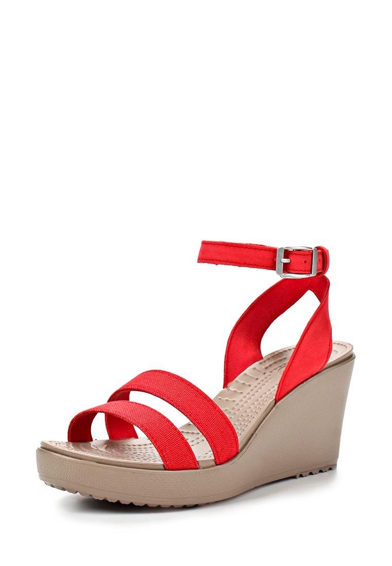 Босоножки Crocs, цвет: красный, CR014AWAUU50 — купить в интернет ...