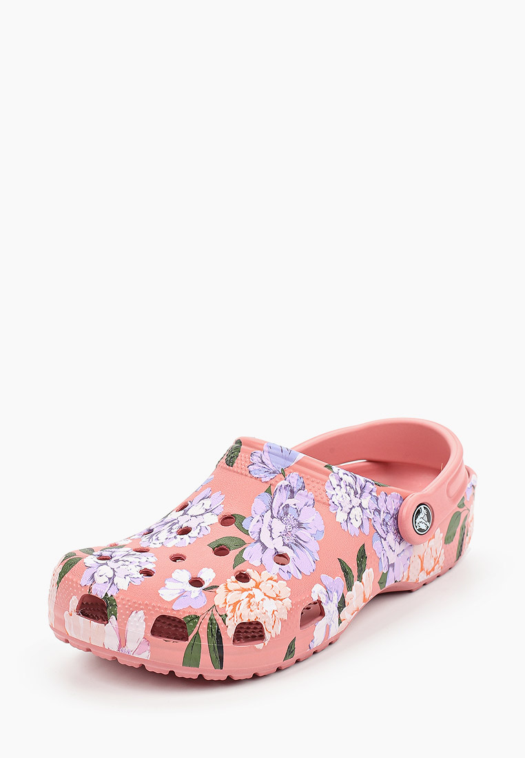 Floral crocs hotsell