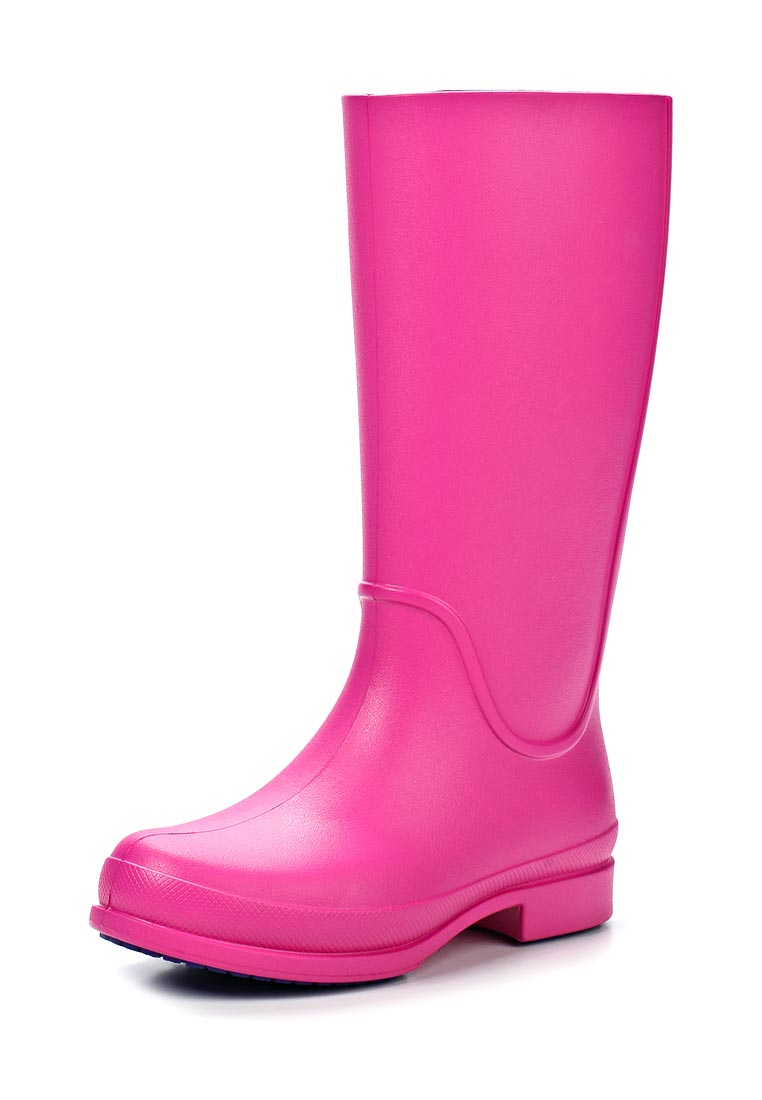 Полимерный материал обувь. Резиновые сапоги Crocs розовый 3c637948. Сапоги крокс резиновые розовые. Сапоги Crocs «резиновые» высокие. Резиновые сапоги Crocs розовые.