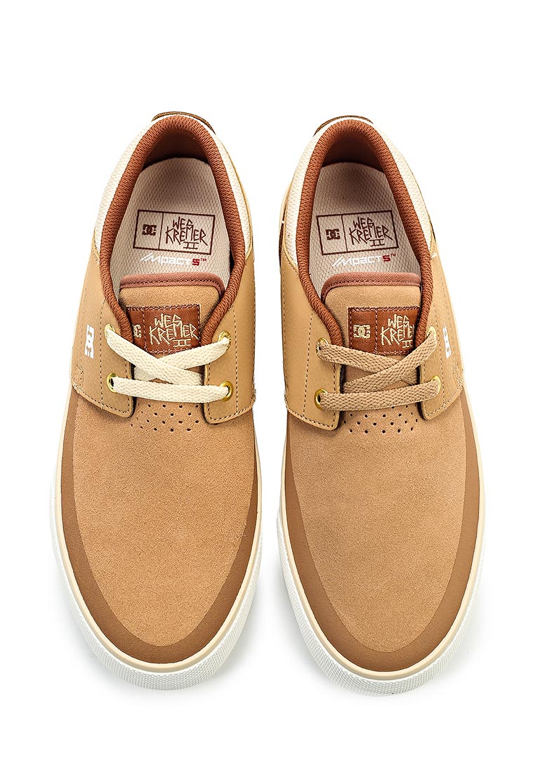 Кеды DC Shoes WES KREMER 3, цвет: коричневый, DC329AMPFI64