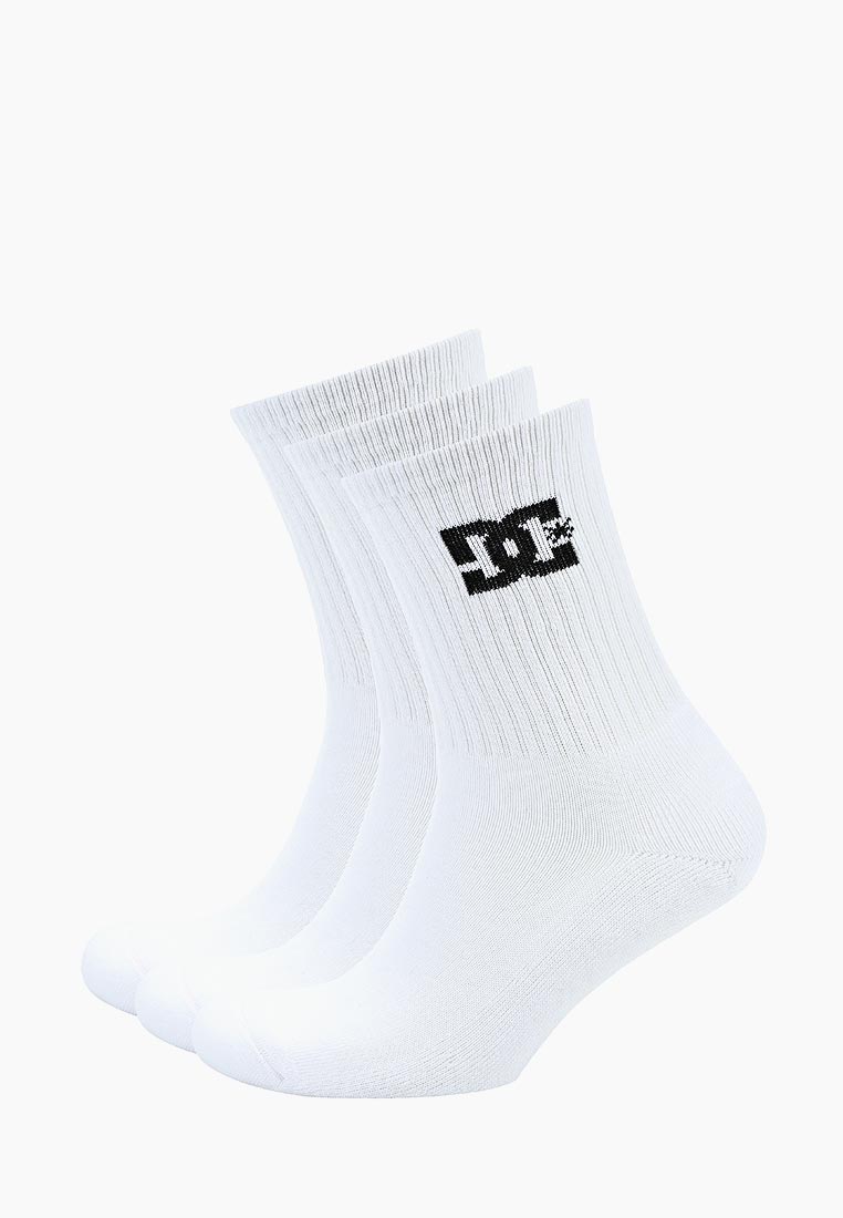 Носки 3 пары DC Shoes, цвет: белый, DC329FMCFEA5 — купить в интернет ...