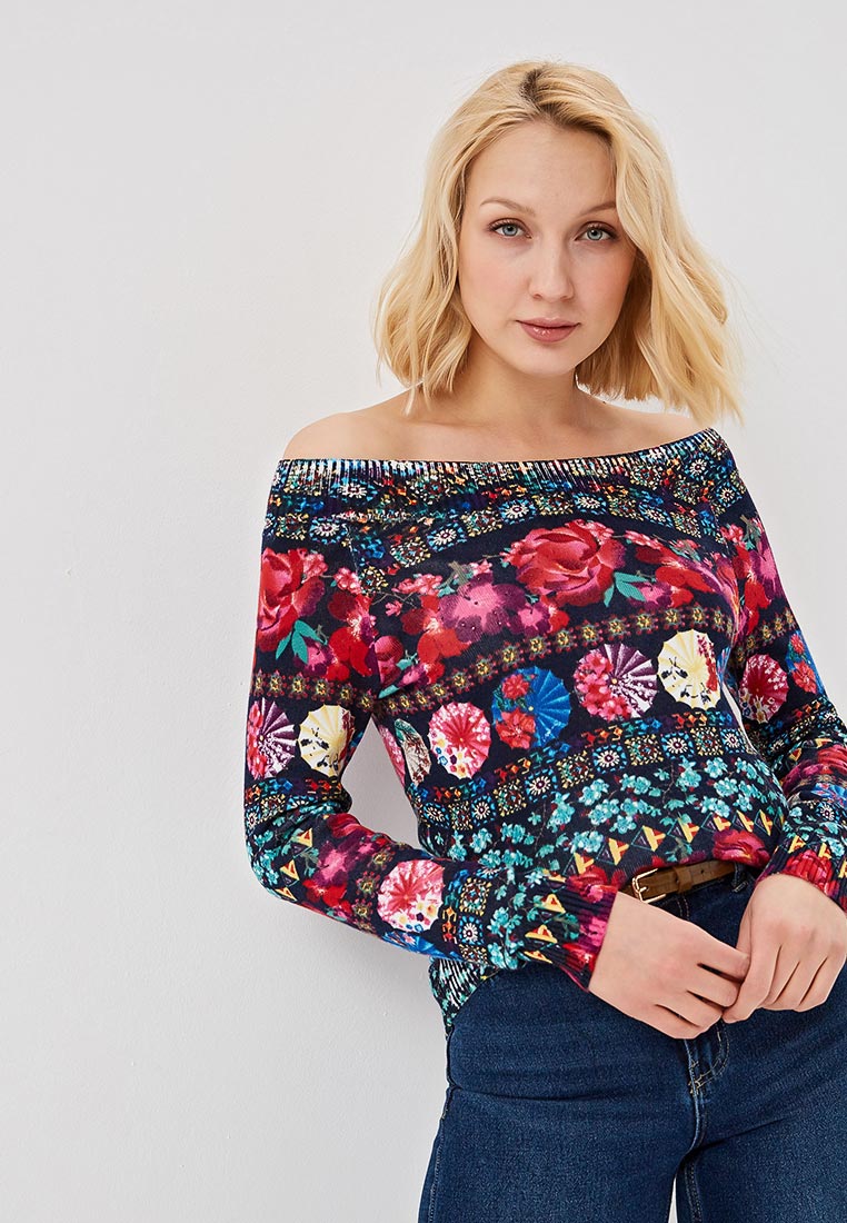 разноцветный свитер. джемпер в разноцветную полоску. мультиколор женские свитера. Benetton джемпер. радужный свитер.