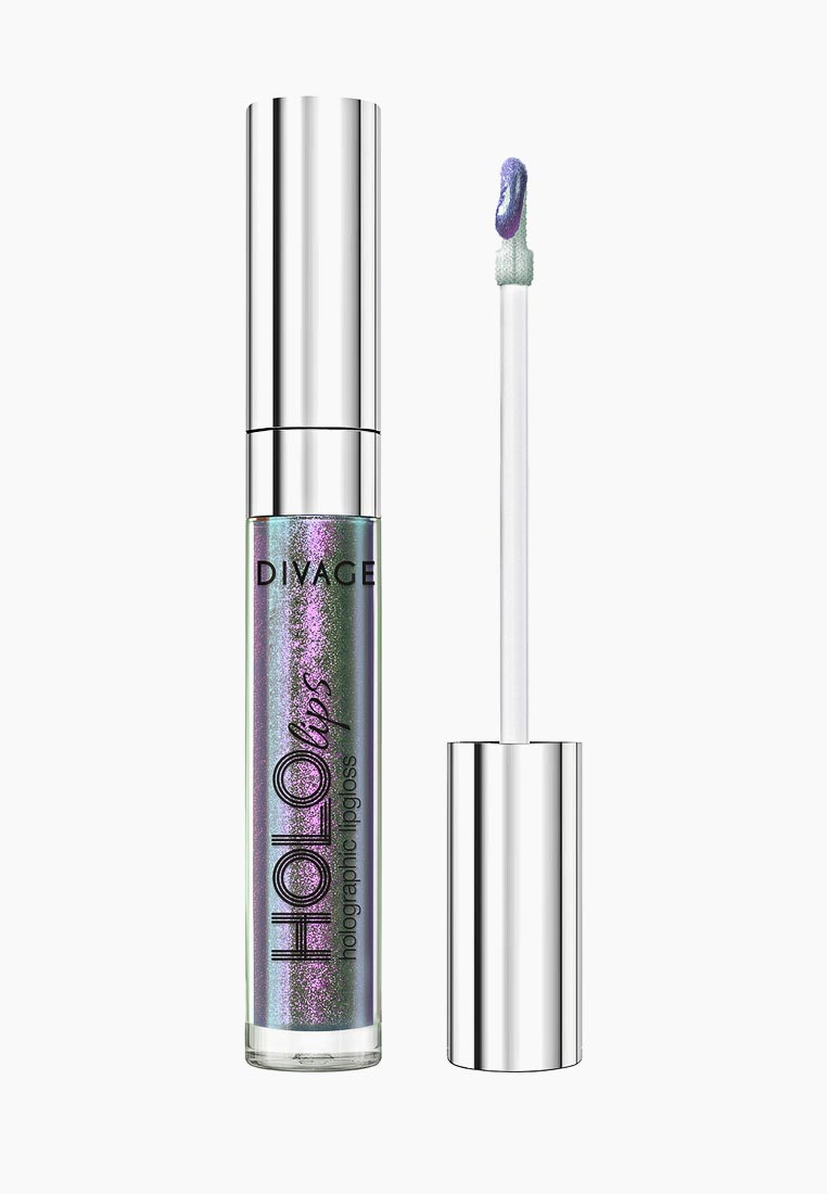 Блеск для губ Divage Hololips № 04, цвет: прозрачный, DI038LWEZMK6 ...