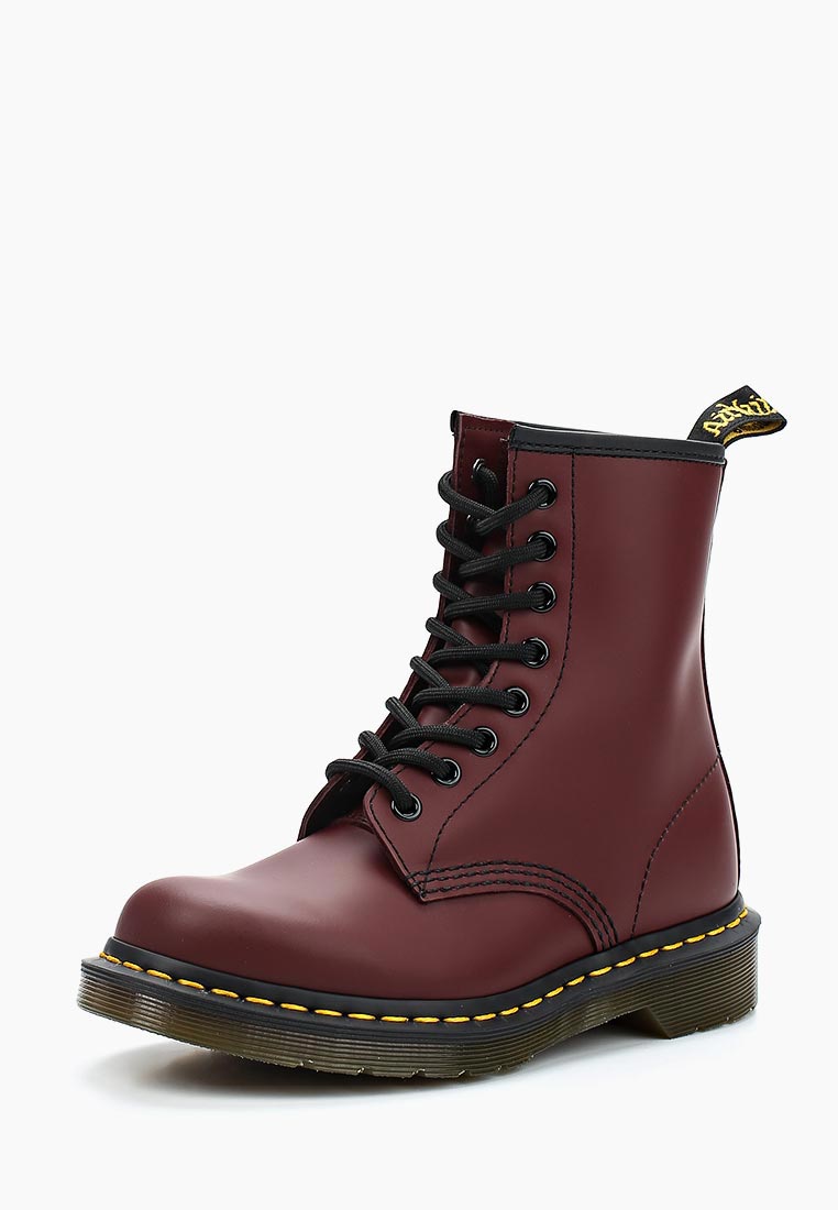 Ботинки Dr. Martens 1460, цвет: бордовый, DR004AUFL813 — купить в ...