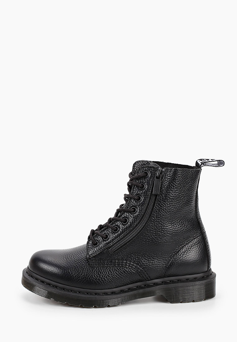 Ботинки Dr. Martens 1460 PASCAL W/ZIP AUNT SALLY, цвет: черный,  DR004AWKIPQ2 — купить в интернет-магазине Lamoda