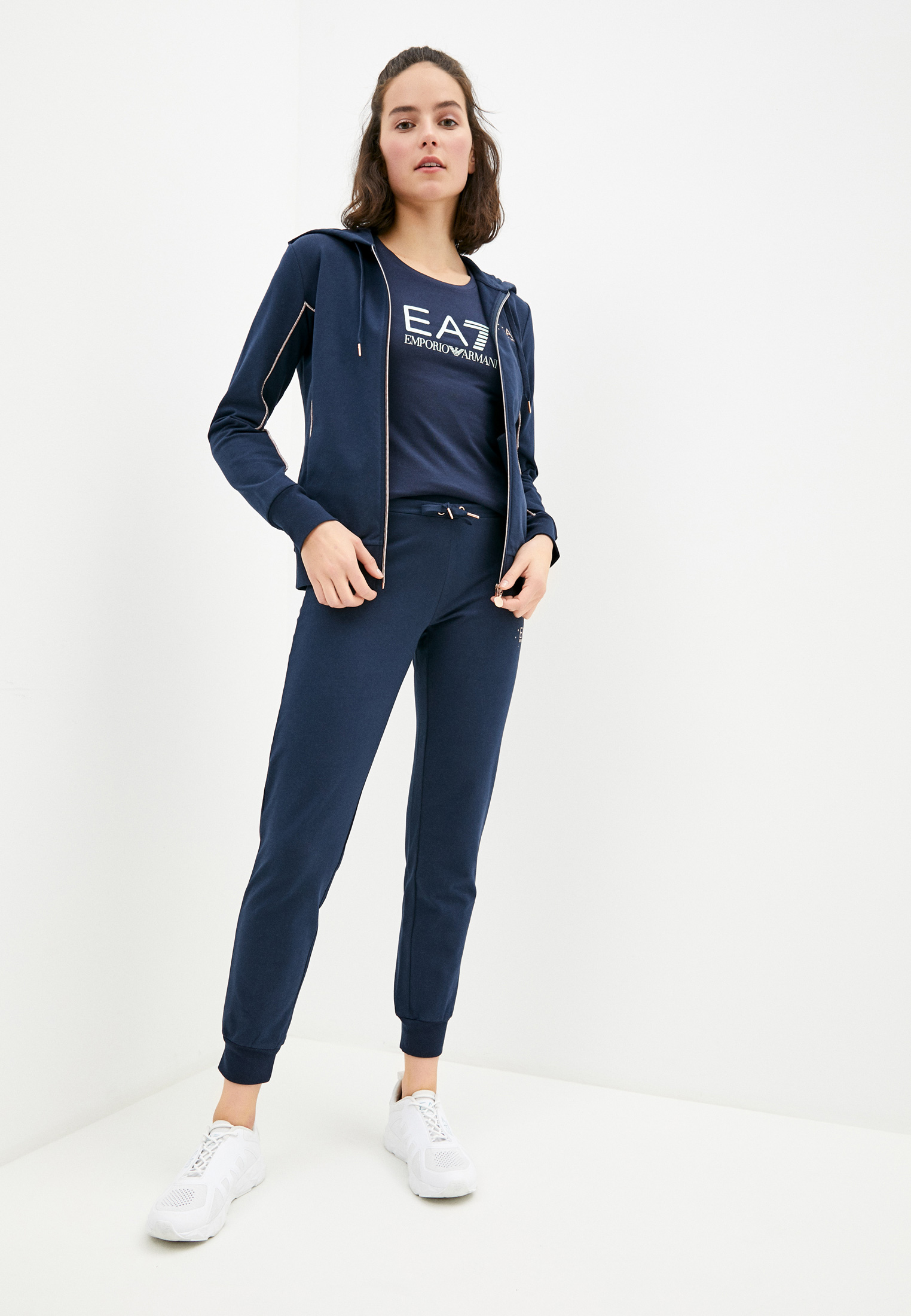 Купить Спортивный Костюм Синий Женский