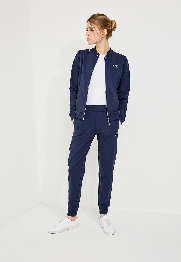 Купить Спортивный Костюм Синий Женский