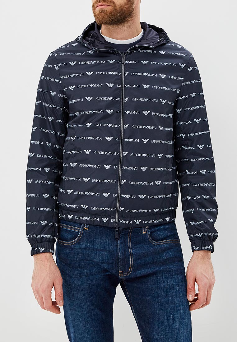 Ветровка Emporio Armani, цвет: синий, EM598EMDPXY9 — купить в интернет ...