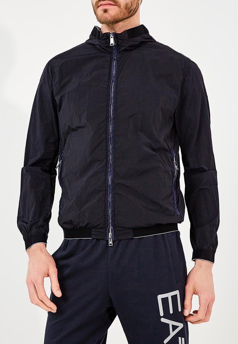 Ветровка Emporio Armani, цвет: синий, EM598EMZWG58 — купить в интернет ...