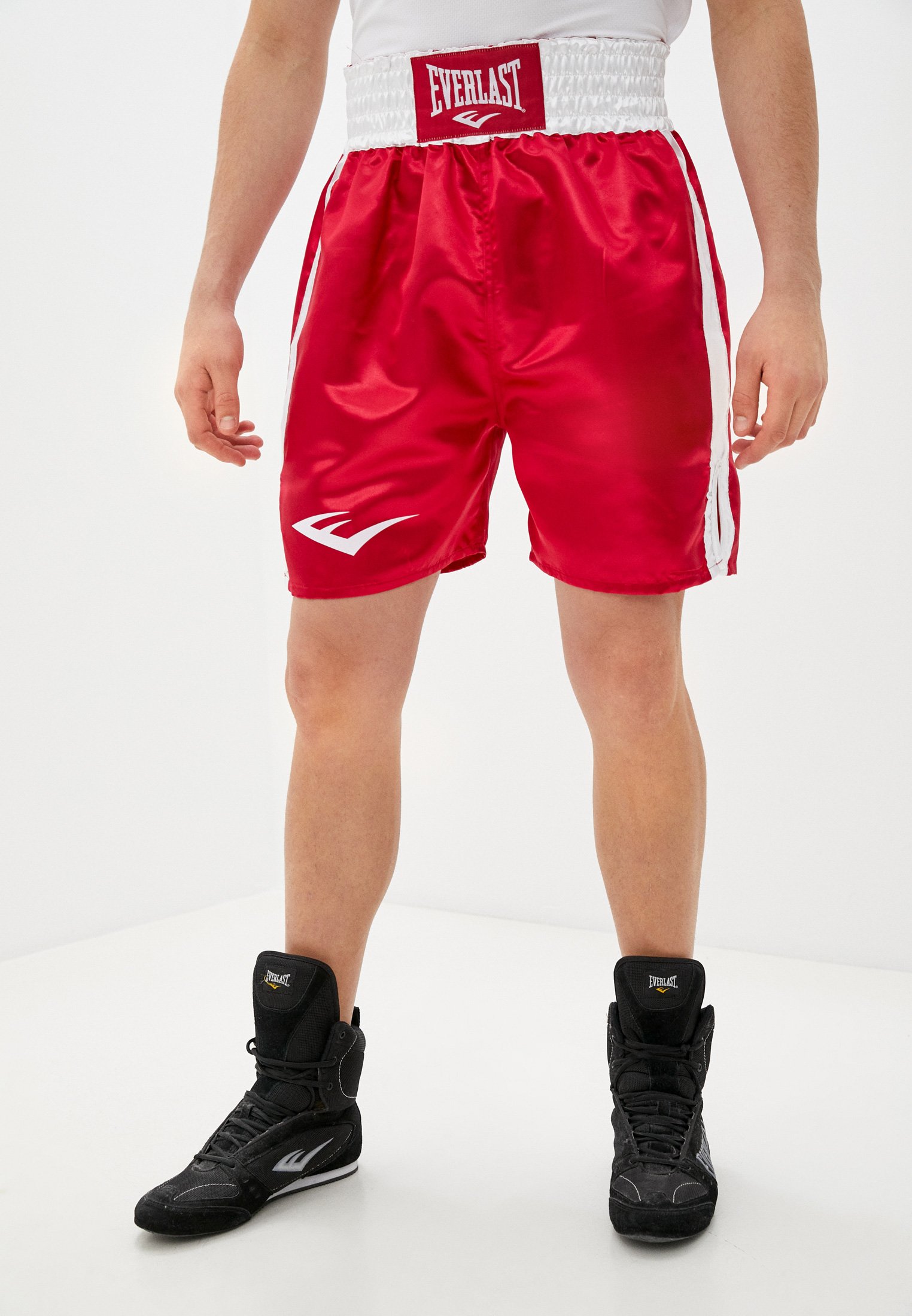 Шорты спортивные Everlast Everlast, цвет: красный, EV001EMLUJC0 ...