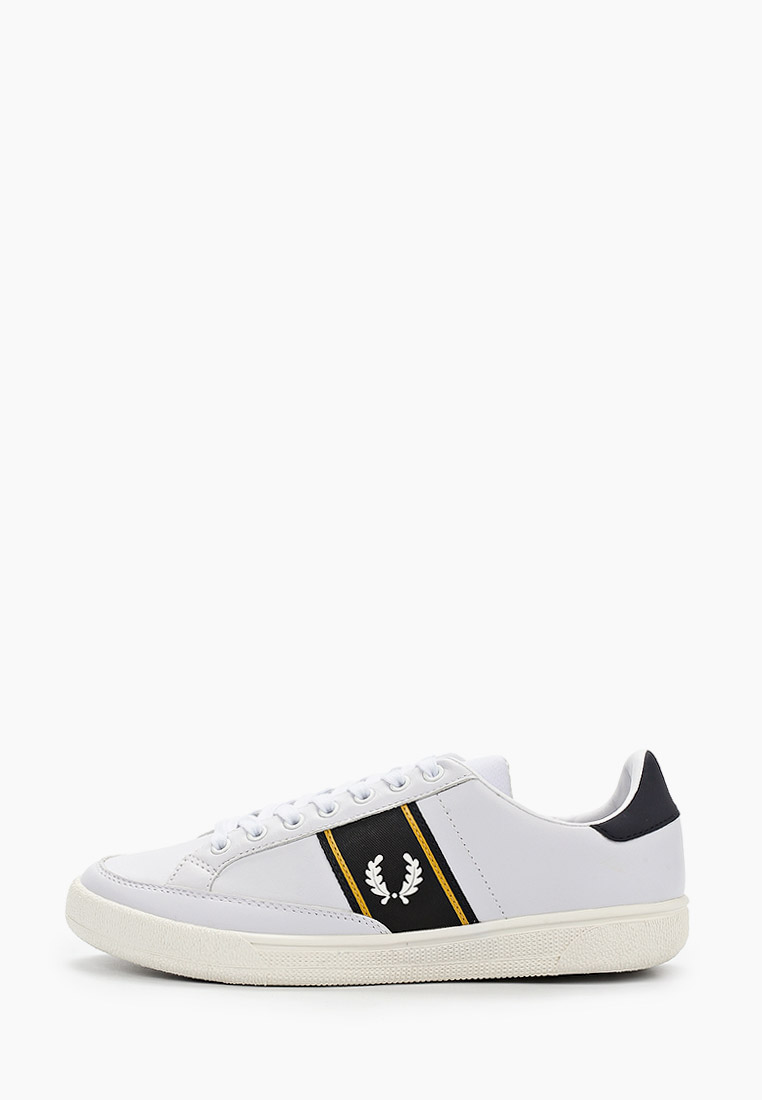 Кеды Fred Perry, цвет: белый, FR006AMGMET7 — купить в интернет-магазине ...