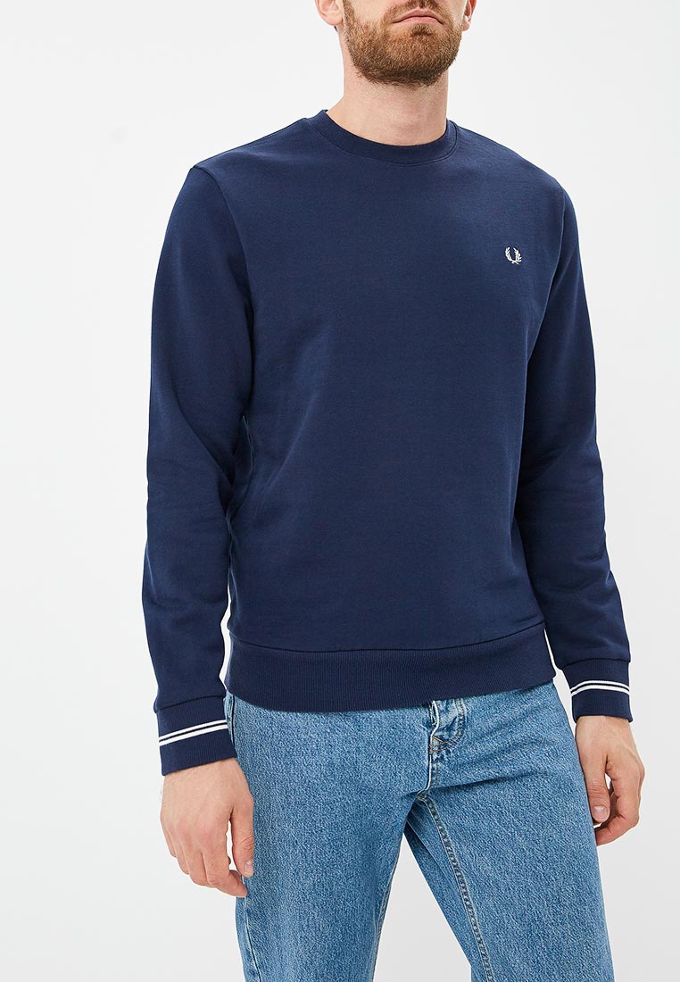 Свитшот Fred Perry, цвет: синий, FR006EMCKQO9 — купить в интернет ...
