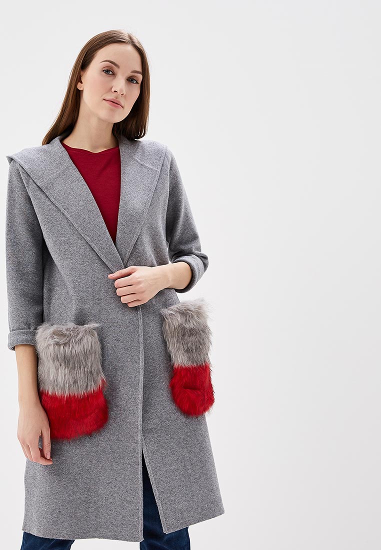 Пальто Fresh Cotton, цвет: серый, FR043EWBBCG1 — купить в интернет ...