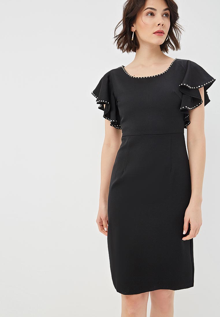 Платье Fresh Cotton, цвет: черный, FR043EWEOL84 — купить в интернет ...