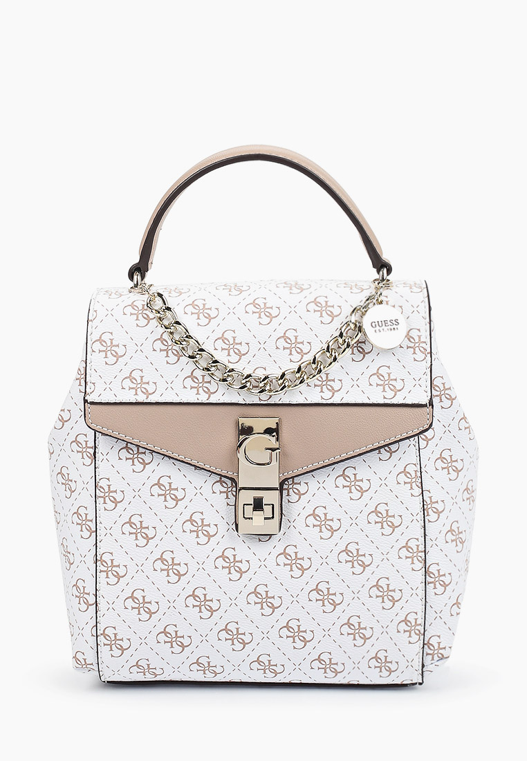 Рюкзак Guess, цвет: белый, GU460BWHJHQ6 — купить в интернет-магазине Lamoda