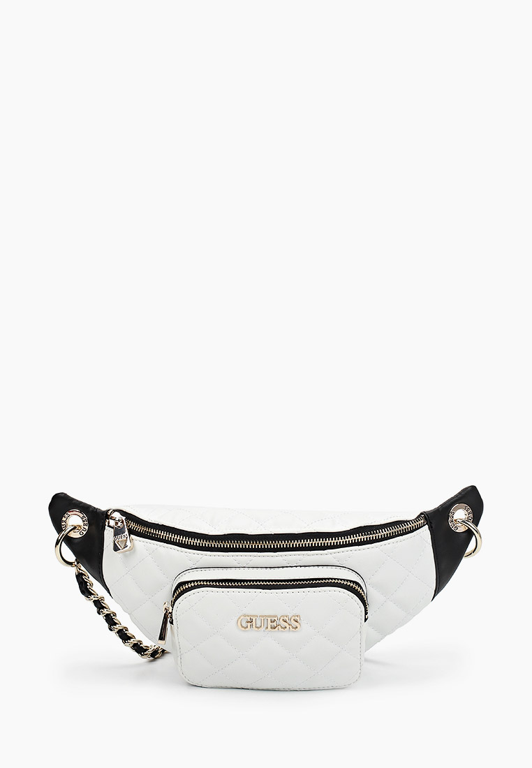 Сумка поясная Guess, цвет: белый, GU460BWMFEG0 — купить в интернет ...
