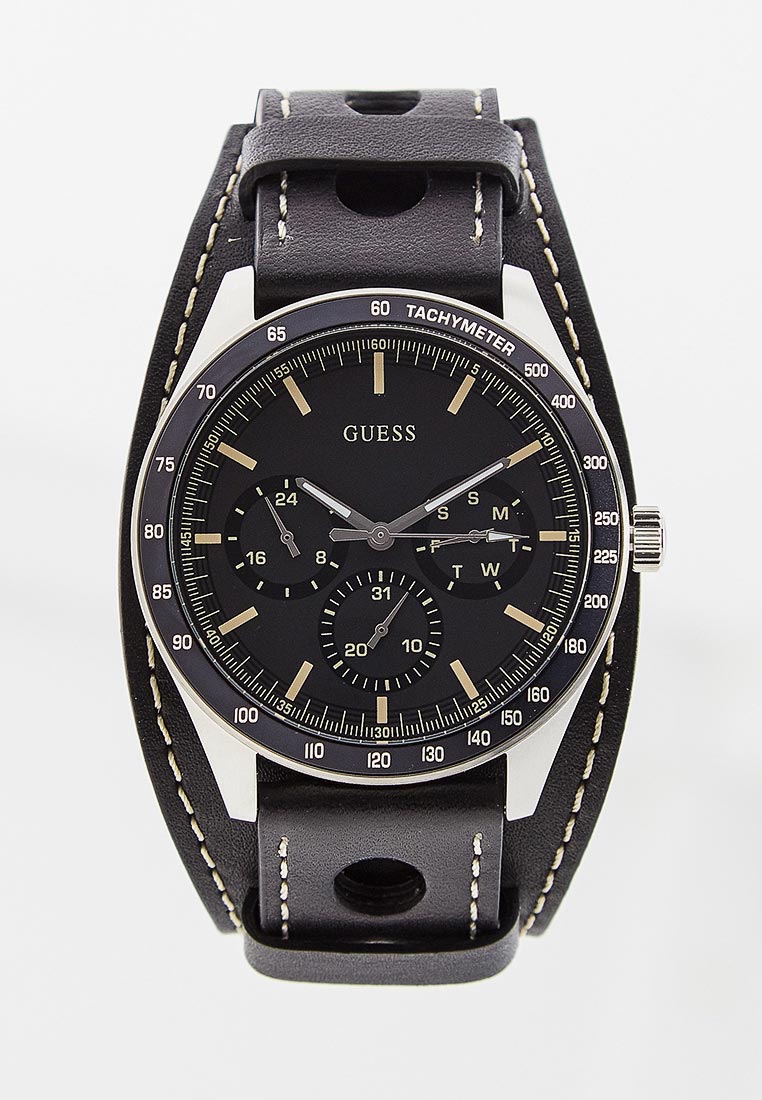 Часы Guess W1100G1, цвет: черный, GU460DMDGYW4 — купить в интернет-магазине  Lamoda