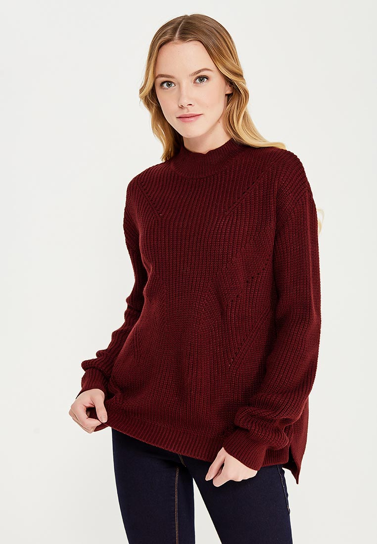 Кофты h. Бордовый свитер.