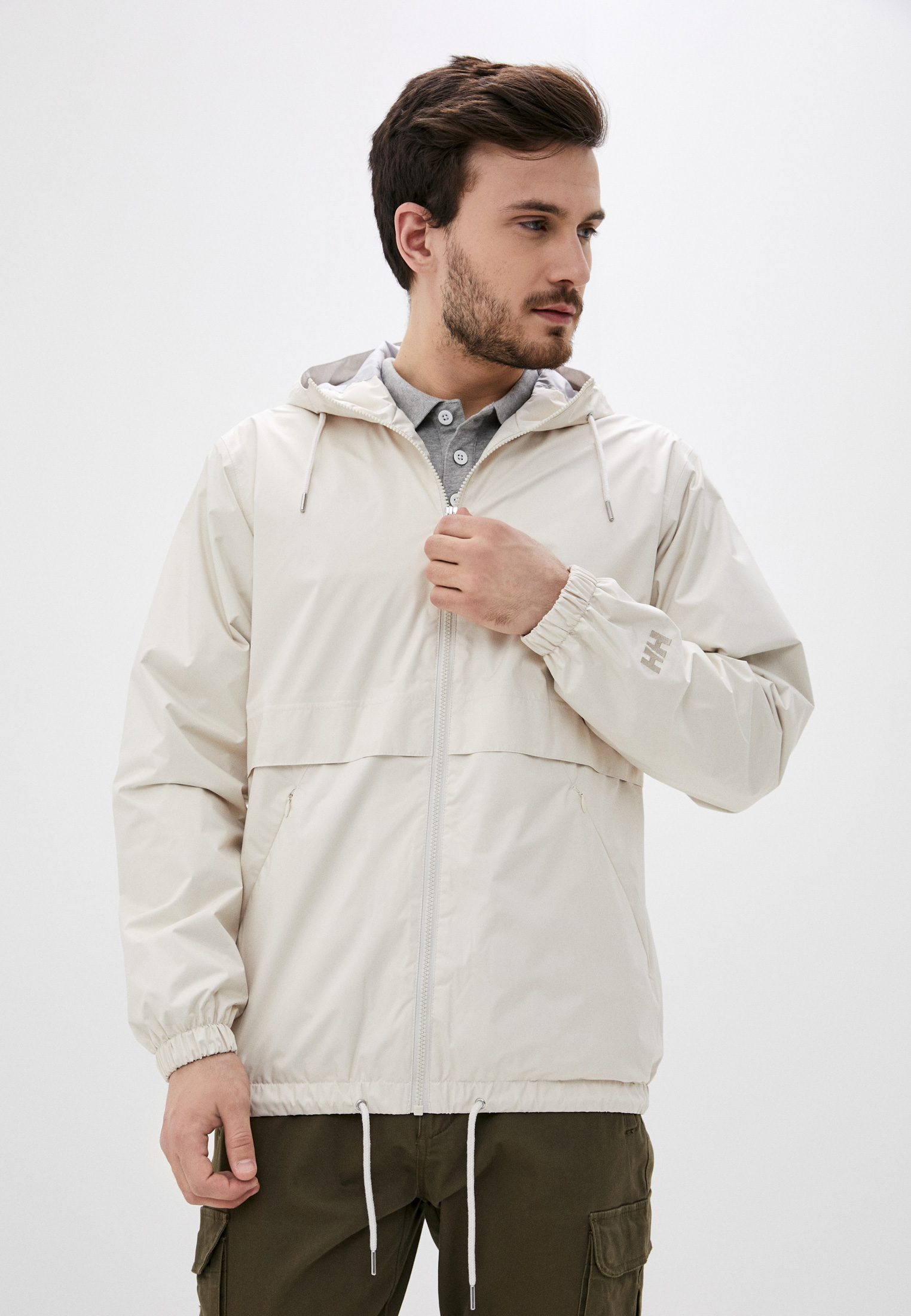 Ветровка Helly Hansen JPN RAIN JACKET, цвет: бежевый, HE012EMIMFM5 ...