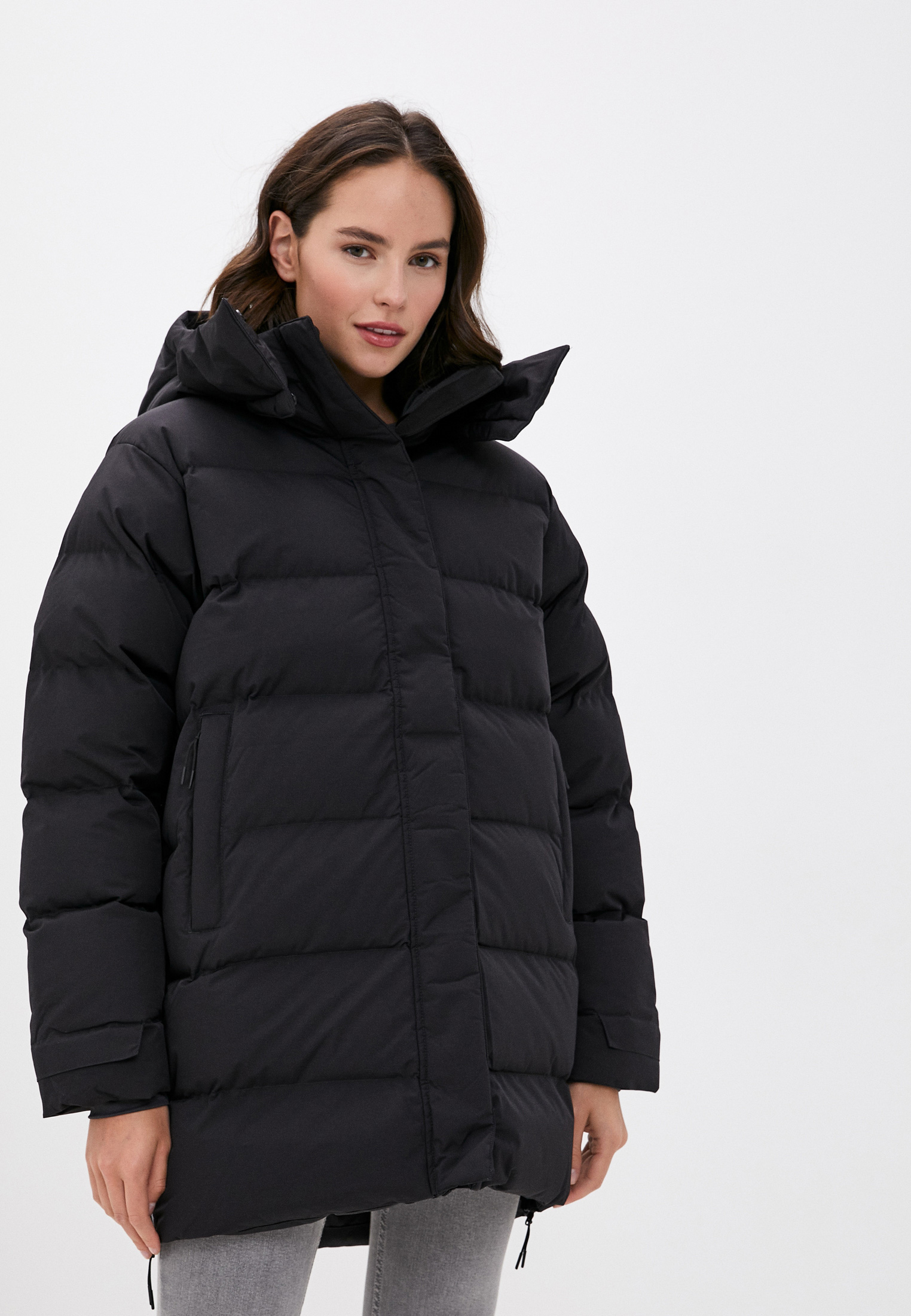 Куртка утепленная Helly Hansen W ASPIRE PUFFY PARKA, цвет: черный,  HE012EWKGQA7 — купить в интернет-магазине Lamoda