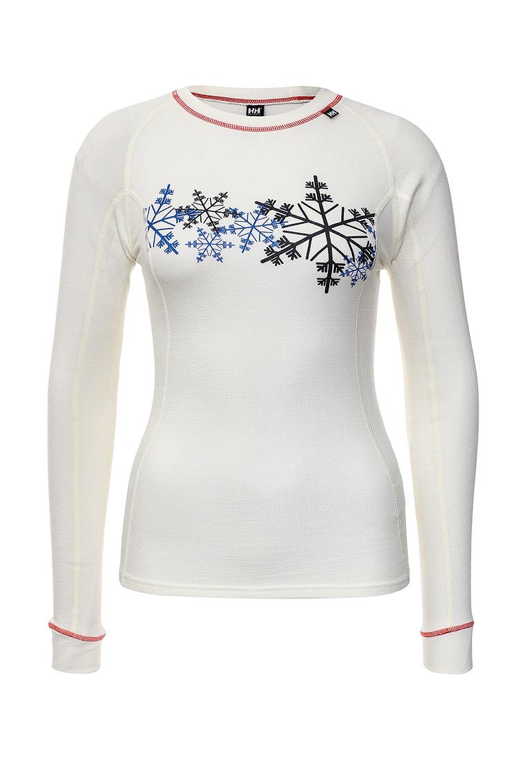 Термобелье верх Helly Hansen W HH WARM ICE CREW, цвет: бежевый ...