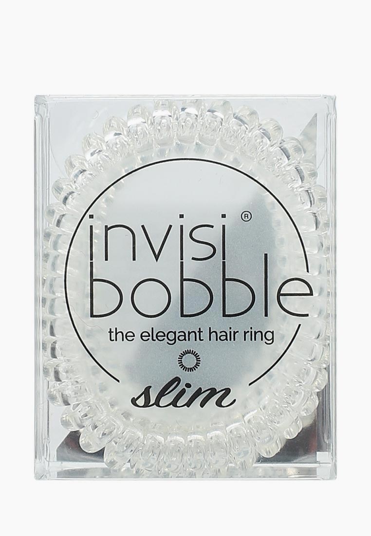 Резинки 3 шт. invisibobble для волос invisibobble SLIM Crystal Clear ...