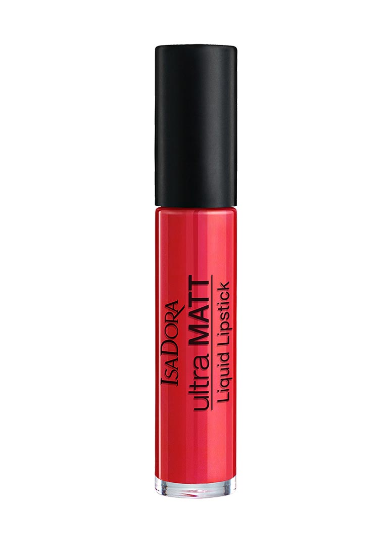 Помада Isadora жидкая матовая Ultra Matt Liquid Lipstick 22, 7 мл, цвет: кр...