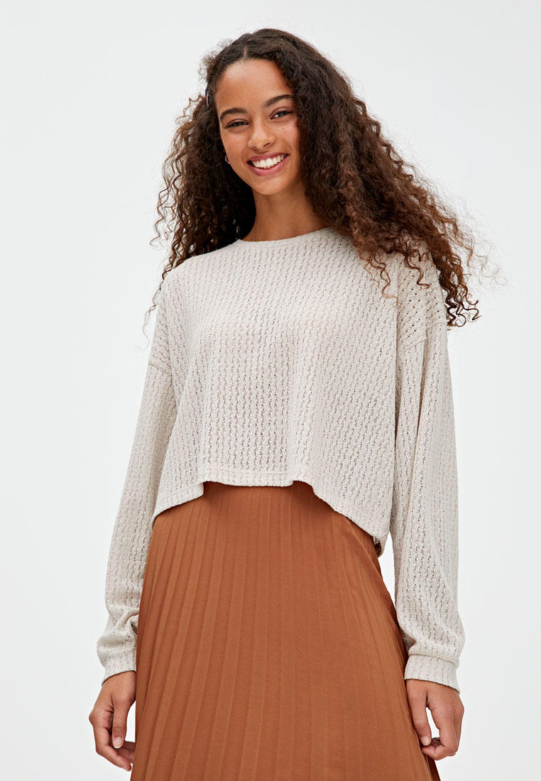 Pull 3. Свитер pull bear. свитер pull and bear женский. pull and bear вязаное платье.