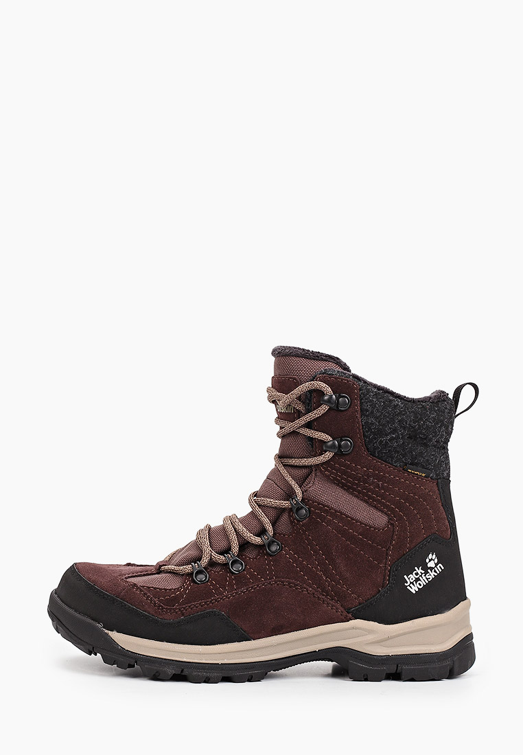 Ботинки Jack Wolfskin ASPEN TEXAPORE HIGH M, цвет: коричневый, JA021AMKSEB3  — купить в интернет-магазине Lamoda