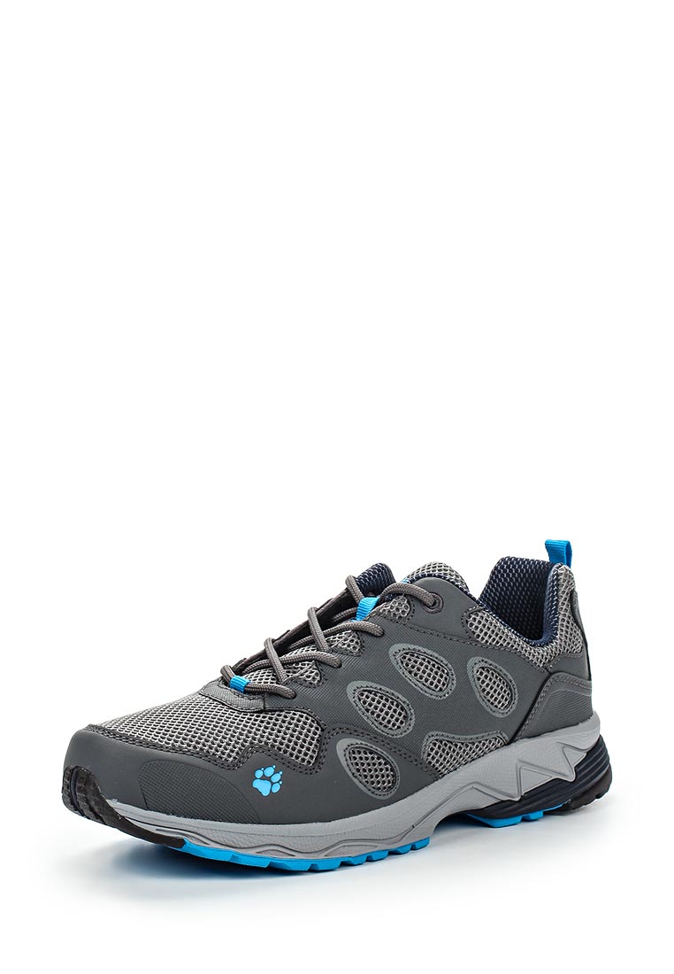 Кроссовки Jack Wolfskin VENTURE FLY LOW M, цвет: серый, JA021AMPDR50 ...