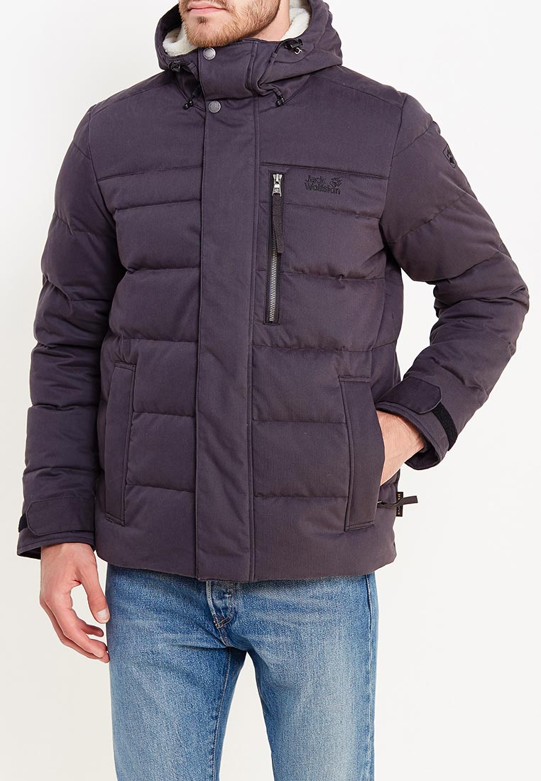 Пуховик Jack Wolfskin LAKOTA JACKET, цвет: серый, JA021EMWHY77 — купить в  интернет-магазине Lamoda