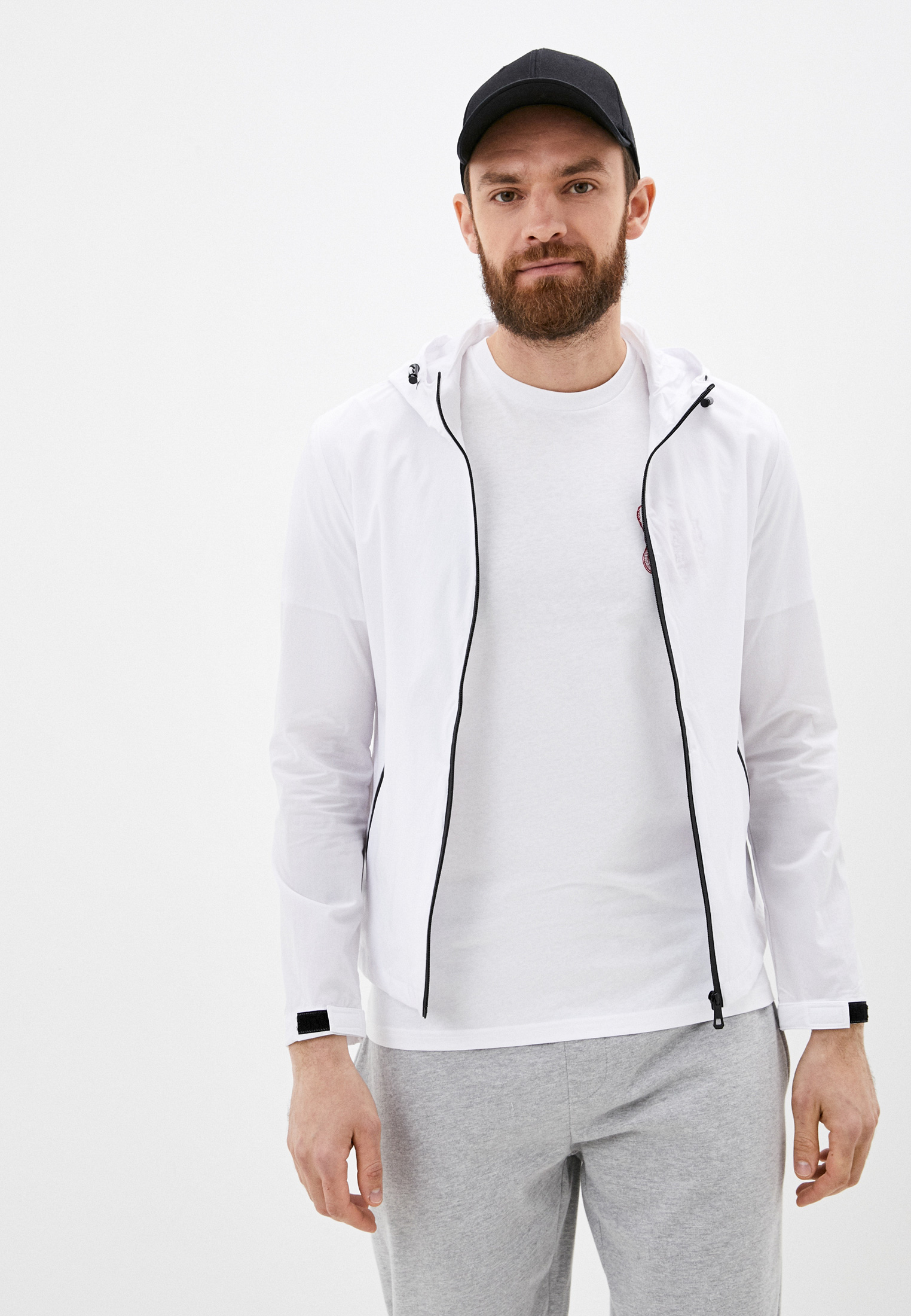 Купить Белую Ветровку Мужскую