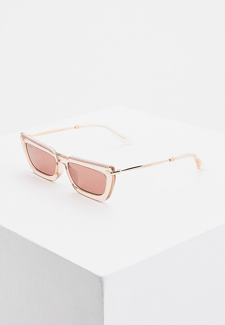 Очки солнцезащитные Jimmy Choo VELA/G/S KON, цвет розовый