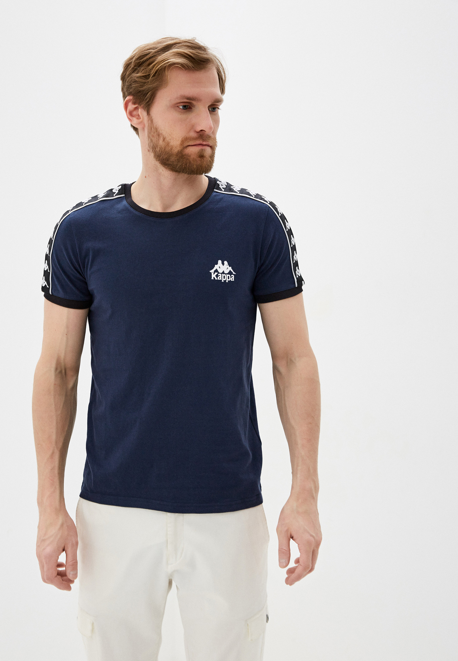 Футболка Kappa, цвет: синий, KA039EMIFKV3 — купить в интернет-магазине ...